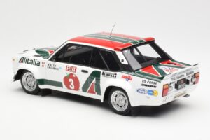 Fiat 131 Abarth #3 M. Alen / I. Kivimaki Winner Rally 1000 Lakes 1980 Kyosho 1:18 08376H Metall - pilt 7/8