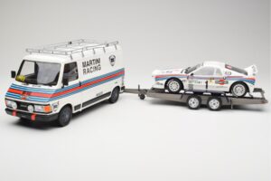 Fiat 242 & Lancia 037 Group B #1 W. Rohrl / C. Geistdorfer Rally Monte Carlo 1983 Otto 1:18 OT360 Vaik - pilt 7/7