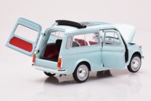 Fiat 500 Giardiniera Acquamarina Sinine Norev 1:18 187742 Metall - pilt 2/7
