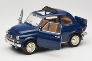 Fiat 500 L Sinine Bburago 1:18 3327 Metall - pilt 2/8