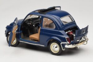 Fiat 500 L Sinine Bburago 1:18 3327 Metall - pilt 5/8
