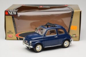 Fiat 500 L Sinine Bburago 1:18 3327 Metall - pilt 8/8