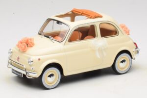 Fiat 500 L Elevandiluu Wedding Gift Norev 1:18 187780 Metall