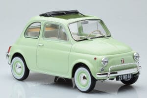 Fiat 500 L Heleroheline Norev 1:18 187773 Metall - pilt 4/6