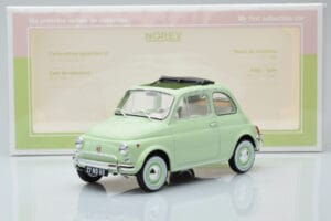 Fiat 500 L Heleroheline Norev 1:18 187773 Metall - pilt 6/6