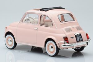 Fiat 500 L Roosa Special Birth Pack Norev 1:18 187774 Metall - pilt 5/6