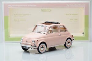 Fiat 500 L Roosa Special Birth Pack Norev 1:18 187774 Metall - pilt 6/6