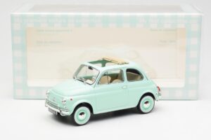 Fiat 500L Pastell Sinine Norev 1:18 187777 Metall - pilt 6/6