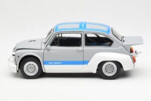 Fiat Abarth 1000 TCR Matt Hall Sinised Triibud AUTOart 1:18 72642 Metall - pilt 4/8