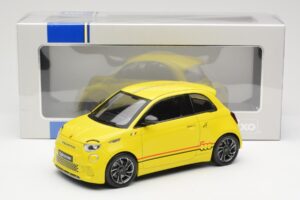 Abarth 500e Kollane IXO 1:18 MCG18498 Metall - pilt 6/6