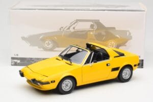 Fiat X1/9 Kollane Minichamps 1:18 100121664 Metall - pilt 8/8