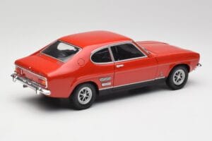 Ford Capri Mk1 1700 GT Punane Minichamps 1:18 180089001 Metall - pilt 3/8