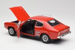 Ford Capri Mk1 1700 GT Punane Minichamps 1:18 180089001 Metall - pilt 5/8