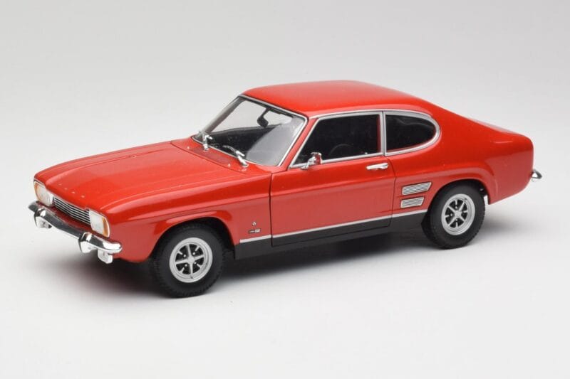 Ford Capri Mk1 1700 GT Punane Minichamps 1:18 180089001 Metall