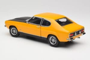 Ford Capri 2600 RS Signal Kollane Mustaga Minichamps 1:18 180089070 Metall - pilt 7/8