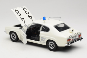 Ford Capri Autobahnpolizei Dusseldorf Minichamps 1:18 150089090 Metall - pilt 5/8