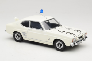 Ford Capri Autobahnpolizei Dusseldorf Minichamps 1:18 150089090 Metall - pilt 6/8