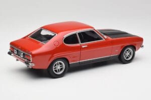 Ford Capri Mk1 RS 2600 Punane & Must Minichamps 1:18 150089076 Metall - pilt 3/8