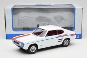 Ford Capri Mk1 GT Turbo Valge MCG 1:18 MCG18539 Metall - pilt 6/6