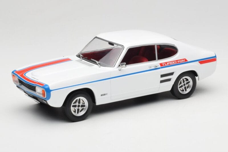 Ford Capri Mk1 GT Turbo Valge MCG 1:18 MCG18539 Metall