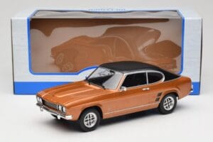 Ford Capri Mk1 GXL Brown Metallic MCG 1:18 MCG18537 Metall - pilt 6/6