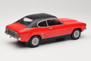 Ford Capri Mk1 Punane MCG 1:18 MCG18083 Metall - pilt 2/6