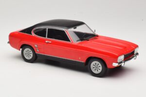 Ford Capri Mk1 Punane MCG 1:18 MCG18083 Metall - pilt 4/6