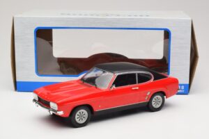 Ford Capri Mk1 Punane MCG 1:18 MCG18083 Metall - pilt 6/6