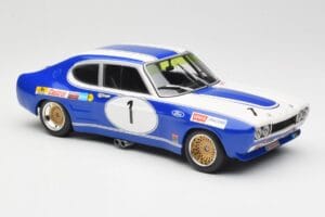 Ford Capri Mk1 RS 2600 #1 D. Glemser Ford Deutschland Winner Brno ETCC 1972 Minichamps 1:18 155728501 Metall - pilt 4/6