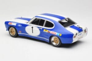 Ford Capri Mk1 RS 2600 #1 D. Glemser Ford Deutschland Winner Brno ETCC 1972 Minichamps 1:18 155728501 Metall - pilt 5/6