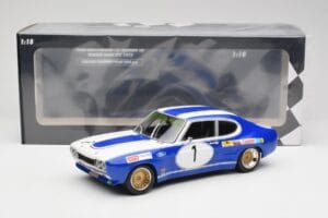 Ford Capri Mk1 RS 2600 #1 D. Glemser Ford Deutschland Winner Brno ETCC 1972 Minichamps 1:18 155728501 Metall - pilt 6/6