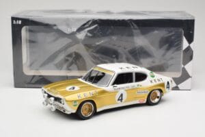 Ford Capri Mk1 RS 2600 #4 W. Frank / K. Fritzinger Kent Frami Racing 24 Hours of Spa 1972 Minichamps 1:18 155728504 Metall - pilt 6/6