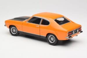 Ford Capri Mk1 RS 2600 Signal Orange Must Minichamps 1:18 150089077 Metall - pilt 7/8