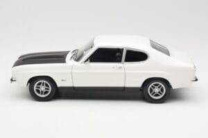 Ford Capri Mk1 RS 2600 Valge Must Minichamps 1:18 150089078 Metall - pilt 4/8