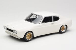 Ford Capri Mk1 RS 2600 Valge Minichamps 1:18 155708500 Metall