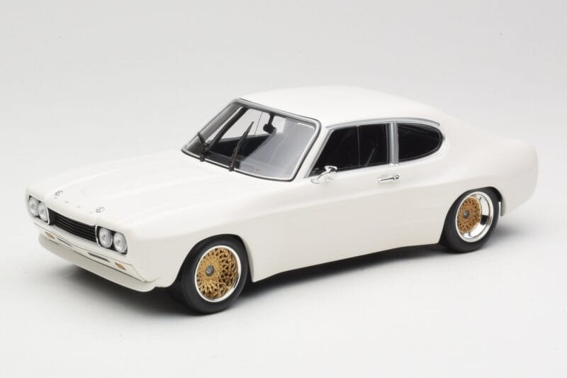 Ford Capri Mk1 RS 2600 Valge Minichamps 1:18 155708500 Metall