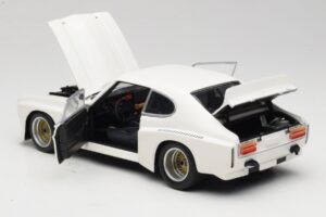 Ford Capri Mk1 RS 3100 Valge Minichamps 1:18 183748003-R1 Metall - pilt 5/8