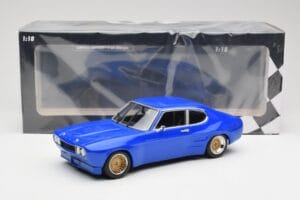 Ford Capri Mk1 RS2600 Sinine Minichamps 1:18 155708501 Metall - pilt 6/6
