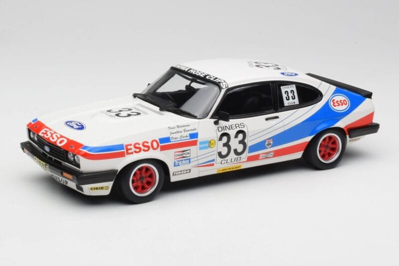 Ford Capri Mk2 3.0S #33 V. Woodman / C. Buncombe V M Woodman 3rd Place 24 Hours of Spa 1981 Minichamps 1:18 155818633 Metall