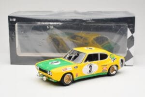 Ford Capri RS2600 BP Racing Team #3 G. Birrell / C. Bourgoignie 2nd Place 24 Hours of Spa 1972 Minichamps 1:18 155728503 Meta - pilt 6/6
