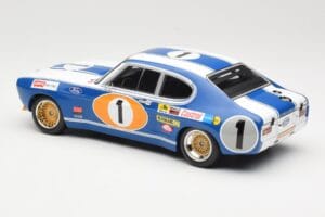 Ford Capri RS2600 Ford Koln #1 D. Glemser / A. Soler-Roig 3rd Place 24 Hours of Spa 1972 Minichamps 1:18 155728511 Metall - pilt 5/6
