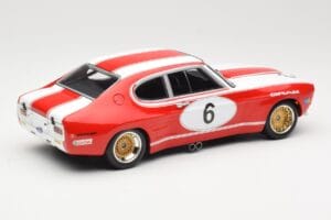 Ford Capri RS2600 Ford Tuning Siegen #6 Weiss / K. Ludwig 6 Hours Nurburgring 1973 Minichamps 1:18 155738506 Metall - pilt 2/6