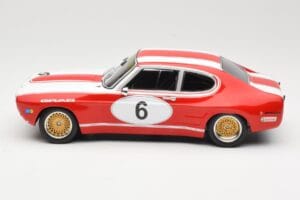 Ford Capri RS2600 Ford Tuning Siegen #6 Weiss / K. Ludwig 6 Hours Nurburgring 1973 Minichamps 1:18 155738506 Metall - pilt 3/6