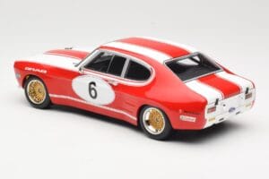 Ford Capri RS2600 Ford Tuning Siegen #6 Weiss / K. Ludwig 6 Hours Nurburgring 1973 Minichamps 1:18 155738506 Metall - pilt 5/6