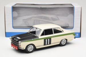 Ford Cortina Lotus #11 B. Soderström / G. Palm RAC Rally 1966 MCG 1:18 MCG18435R Metall - pilt 6/6