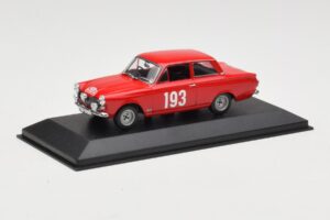 Ford Cortina Mk I #193 Rally Monte Carlo 1963 Minichamps 1:43 400638293 Metall - pilt 2/4