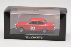 Ford Cortina Mk I #193 Rally Monte Carlo 1963 Minichamps 1:43 400638293 Metall - pilt 4/4