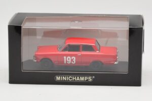 Ford Cortina Mk I #193 Rally Monte Carlo 1963 Prototype Minichamps 1:43 400638293-P1 Metall - pilt 4/4