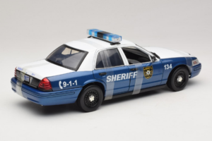 Ford Crown Victoria Police Interceptor The Walking Dead Greenlight 1:18 12957 Metall - pilt 2/6
