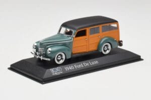 Ford Deluxe Woody Forest Roheline Minichamps 1:43 FORD20002 Metall - pilt 2/4